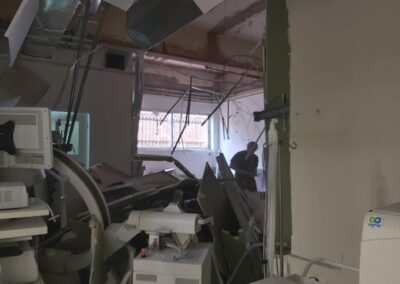 Karantina Hospital devastation
