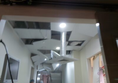 Karantina State Hospital severely damaged