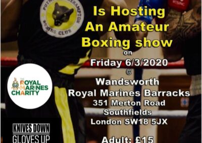 Wandsworth Boxing Club flyer