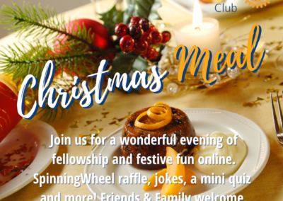 PRC Christmas Meal 2020
